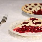 Raspberry fruit pie made at Shakespeare Pies